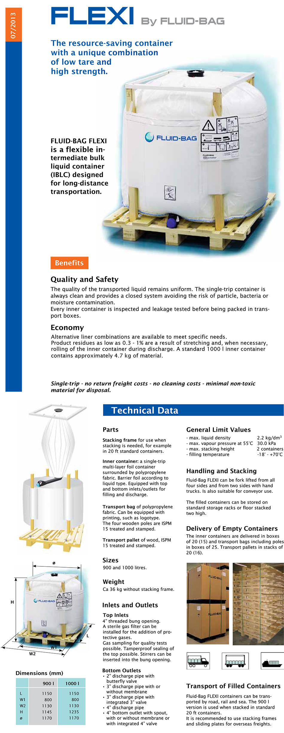 Product Sheet, Flexi container (ID 665)-1